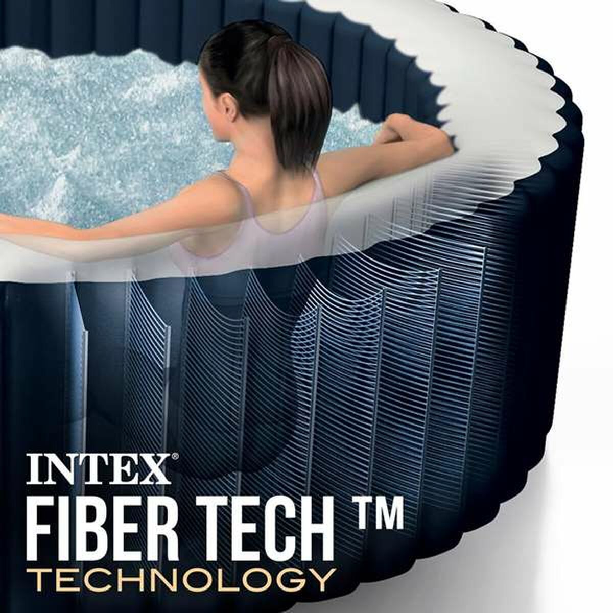 Spa gonflabil Intex Puresoa Burbujas Plus 795 L